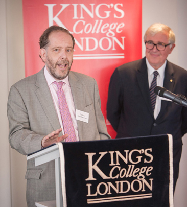 Professor David Latchman CBE at Opening of The Maurice Wohl Clinical Neuroscience Institute London