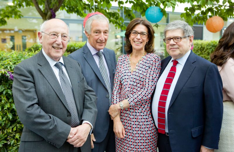 Sir Ian Gainsford, Howard Stanton z"l, Kate Goldberg & Martin Paisner CBE